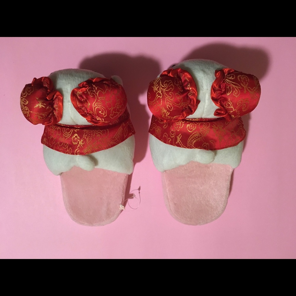 ✨BRAND NEW✨ HELLO KITTY SLIPPERS HOUSE SHOES EARLY 2000's Y2K - Picture 6 of 7